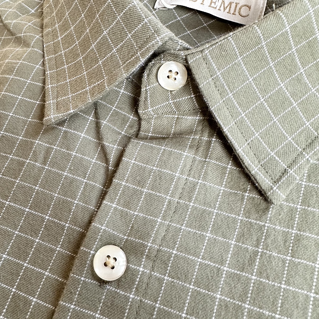 Other ¥189 (Systemi* SoHo Lounge Flannel Shirt｜Green) - Image 9