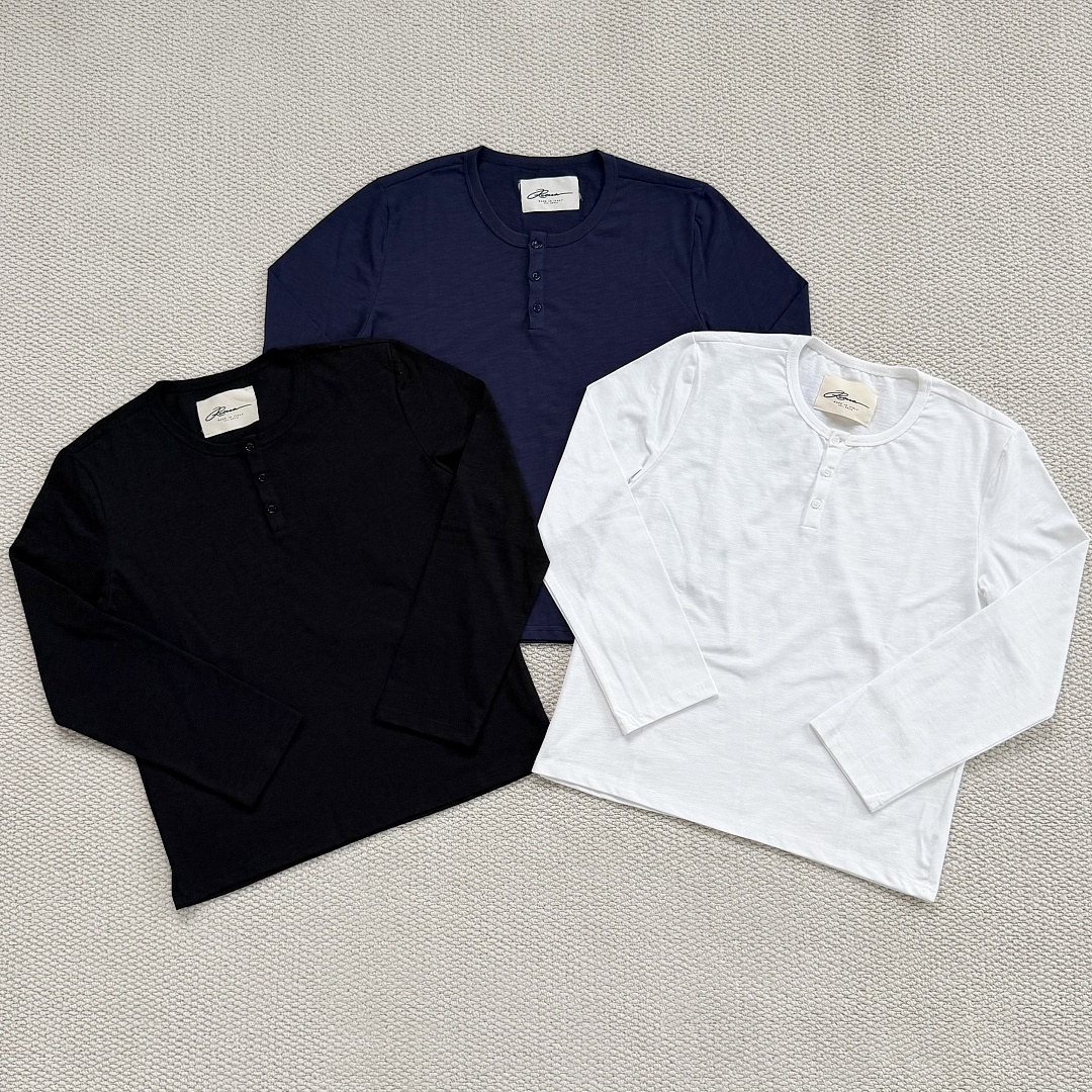 Other ¥105 (Reav.. Serafino Long Sleeve｜Navy Blue) - Image 2