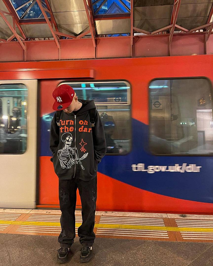 Other 💥¥99 2.0 Turn On The Dark Skeleton Zip Up Hoodie - Image 26