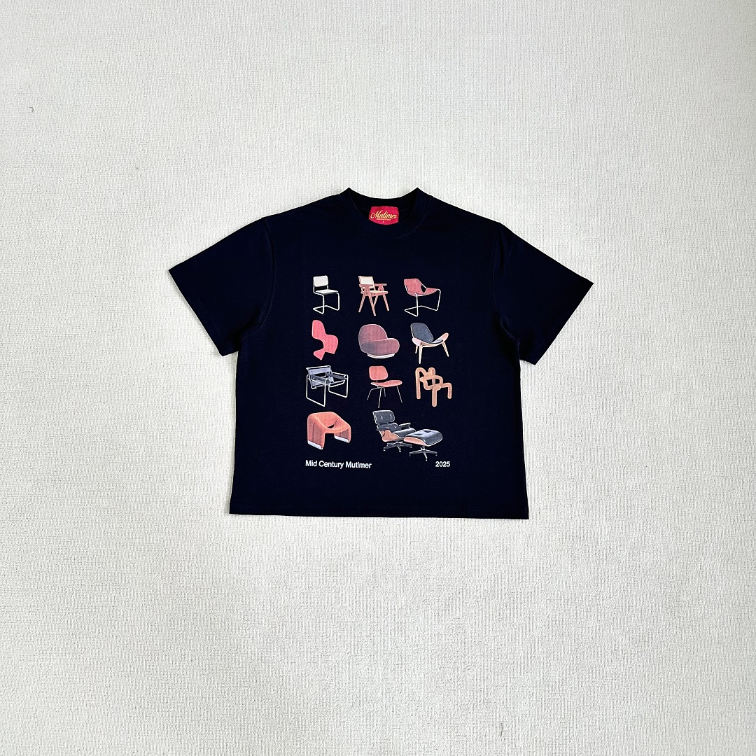 ¥95 (Mutime.Chair Tshirt ｜Black), photo 1