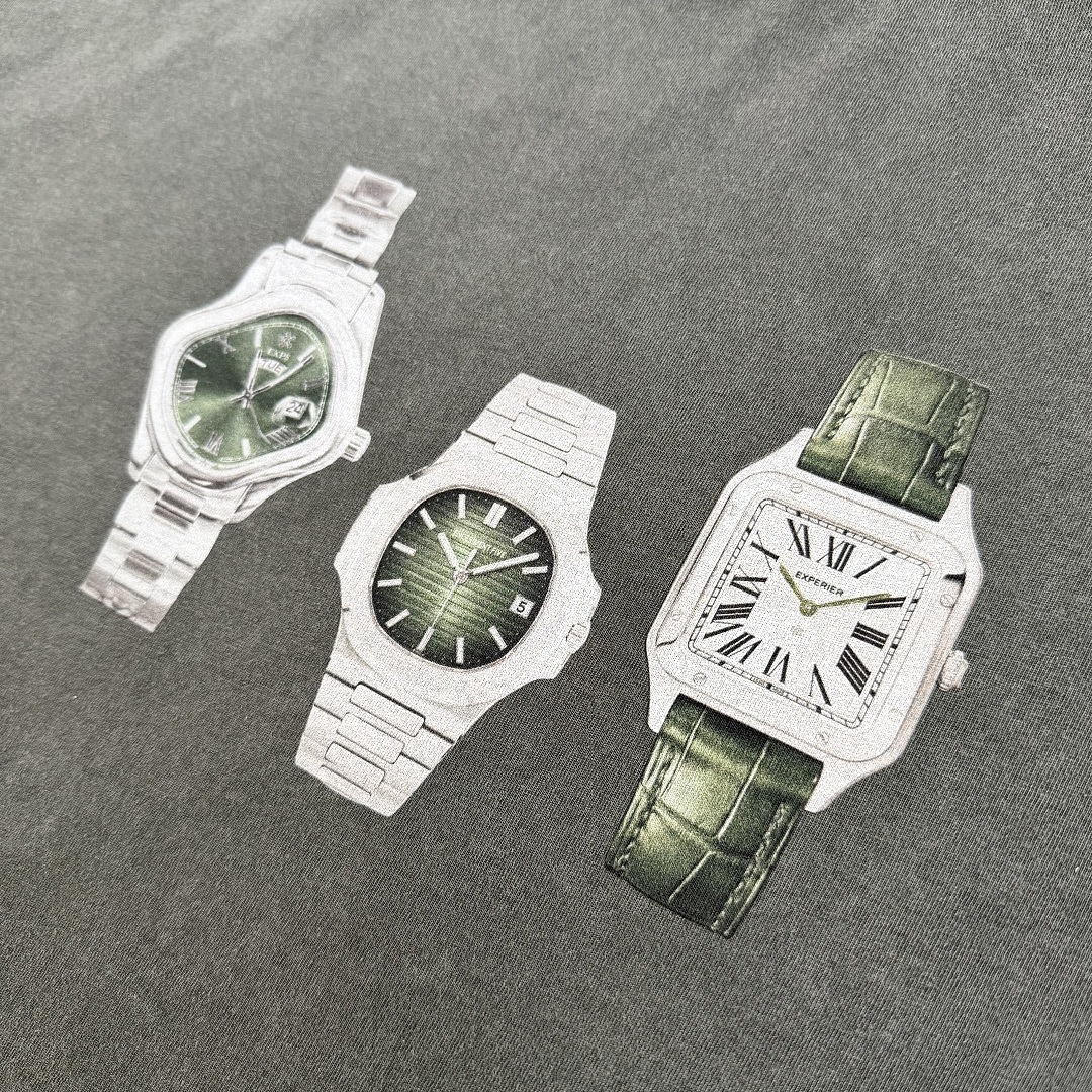 Other ¥98 (Exper...Watch T-Shirt｜Washed Gray) - Image 11