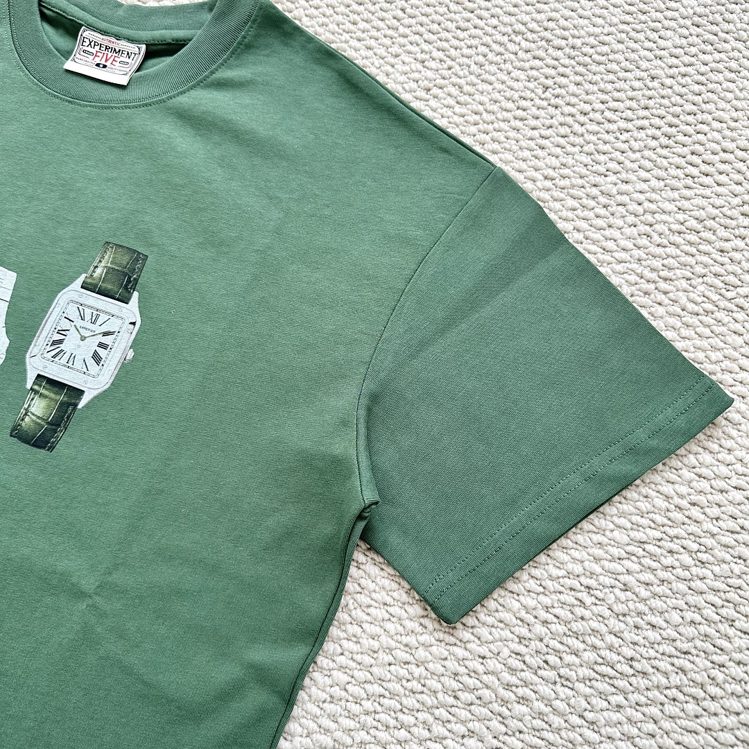 Other 💥¥79 (Experiment 5 Watch T-Shirt｜Green) - Image 10