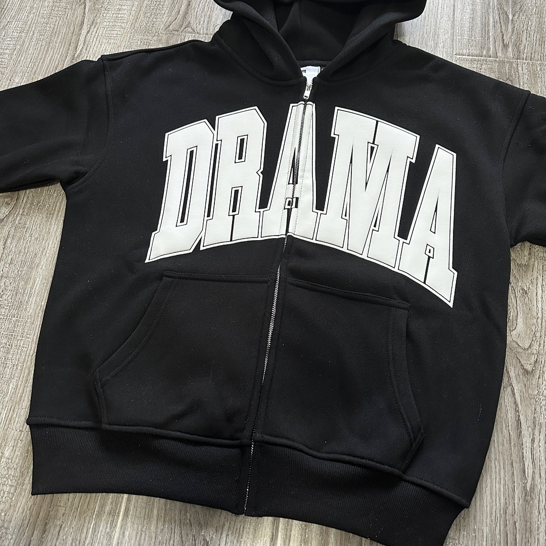 Other ¥384 DC Zip Up Hoodie (Gray/Black) - Image 35