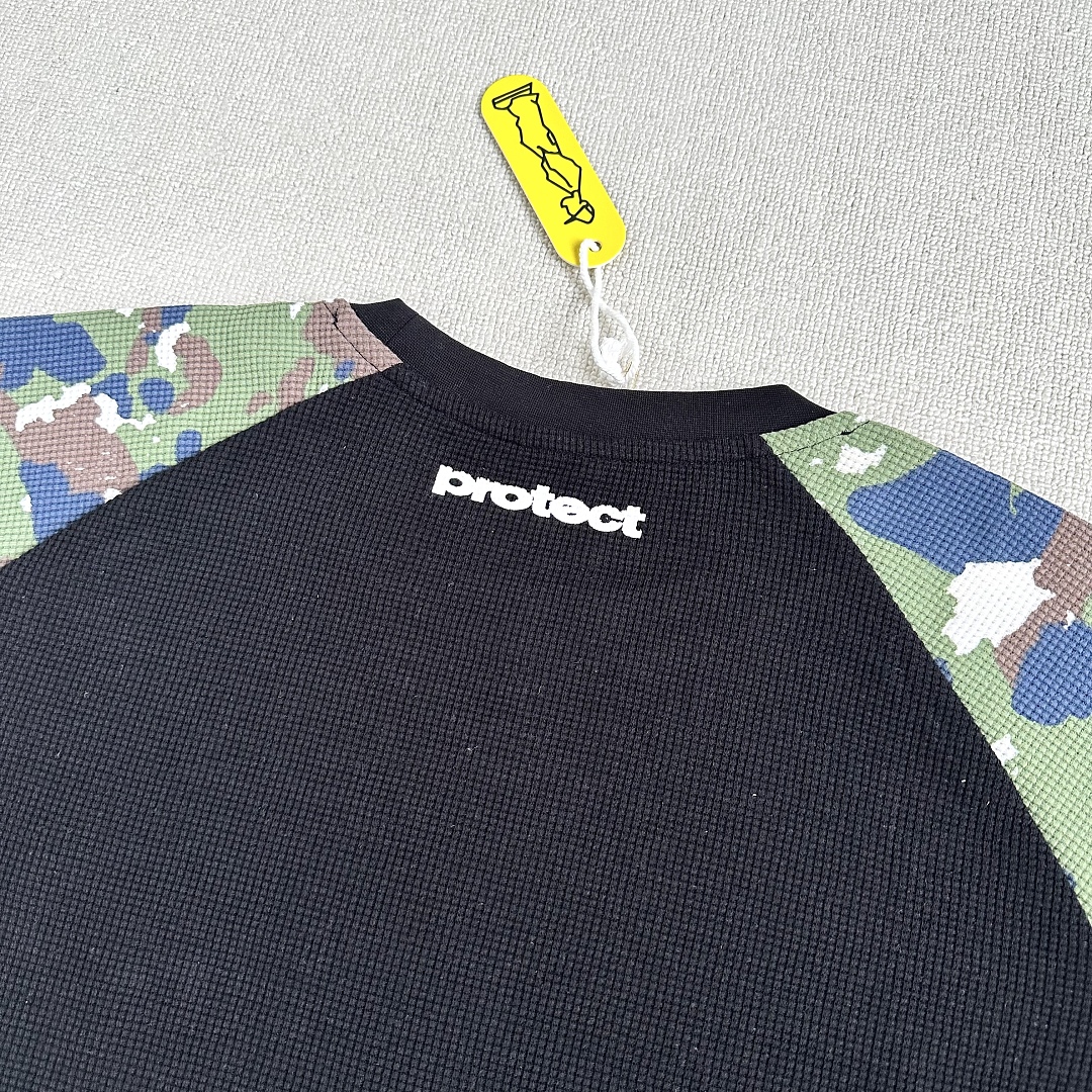 Other ¥145 (Pro…Waffle Crewneck Long- Sleeve Shirt ｜Black Camo/White (White Camo) - Image 18