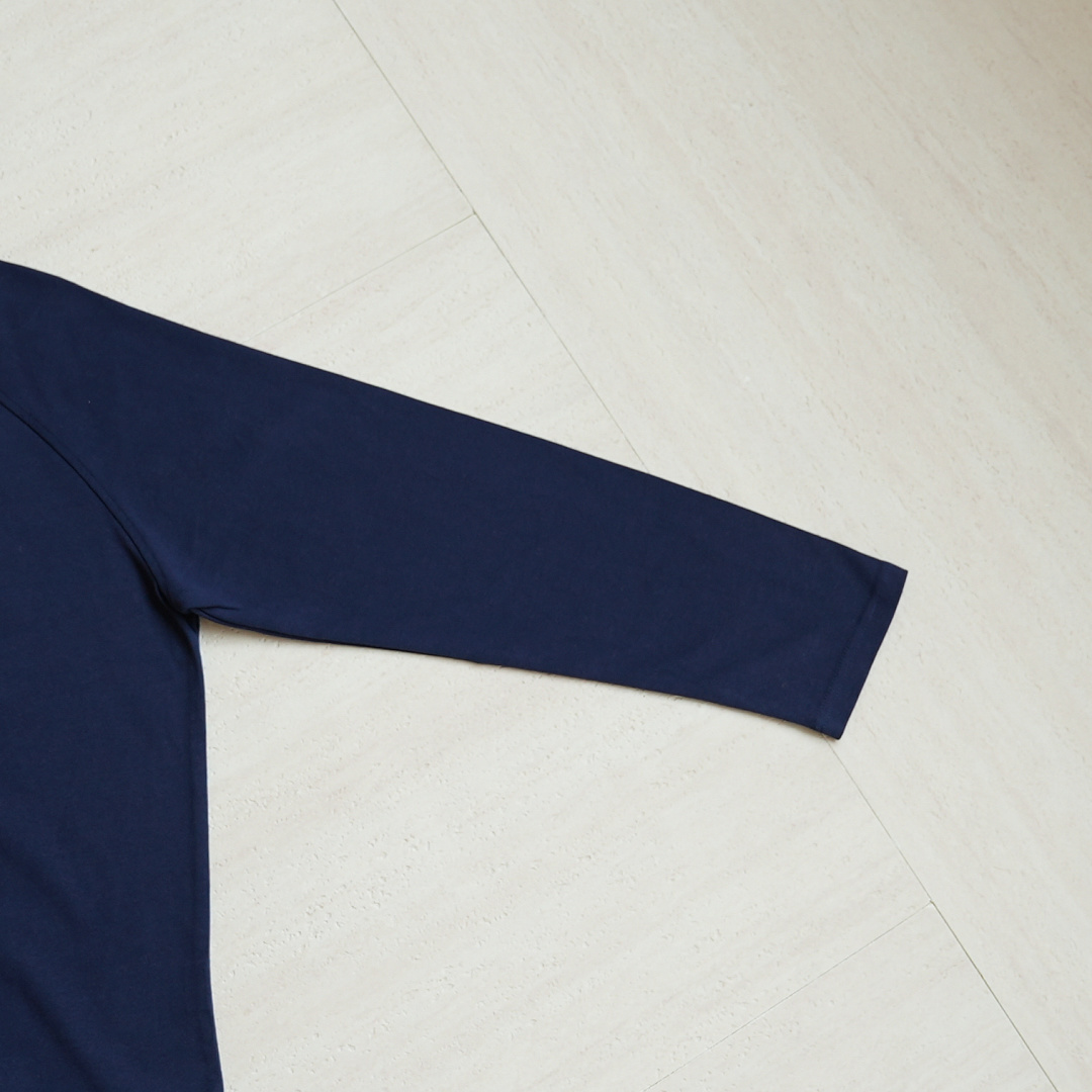 Other ¥115 (D....Small Label Long Sleeve T-Shirt｜Blue) - Image 14