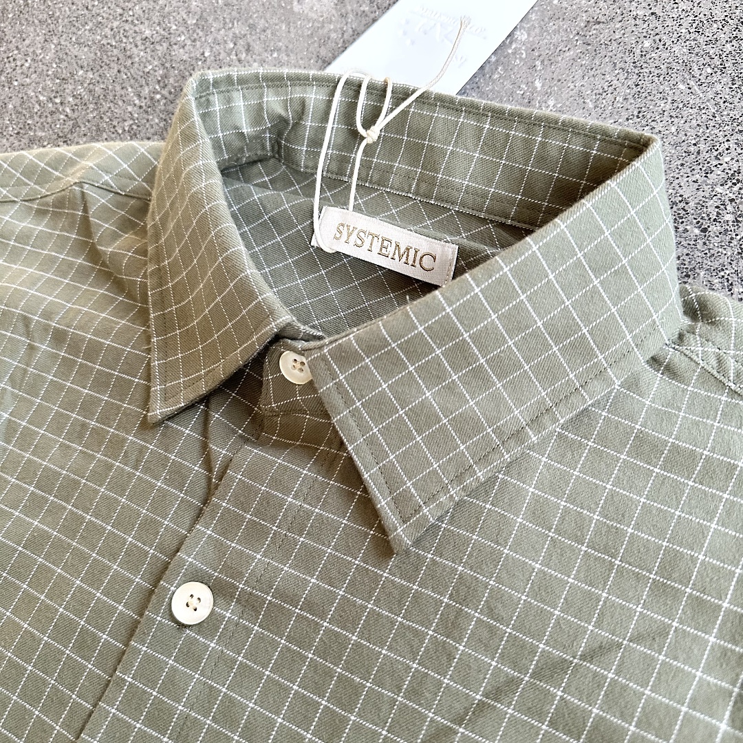 Other ¥189 (Systemi* SoHo Lounge Flannel Shirt｜Green) - Image 8