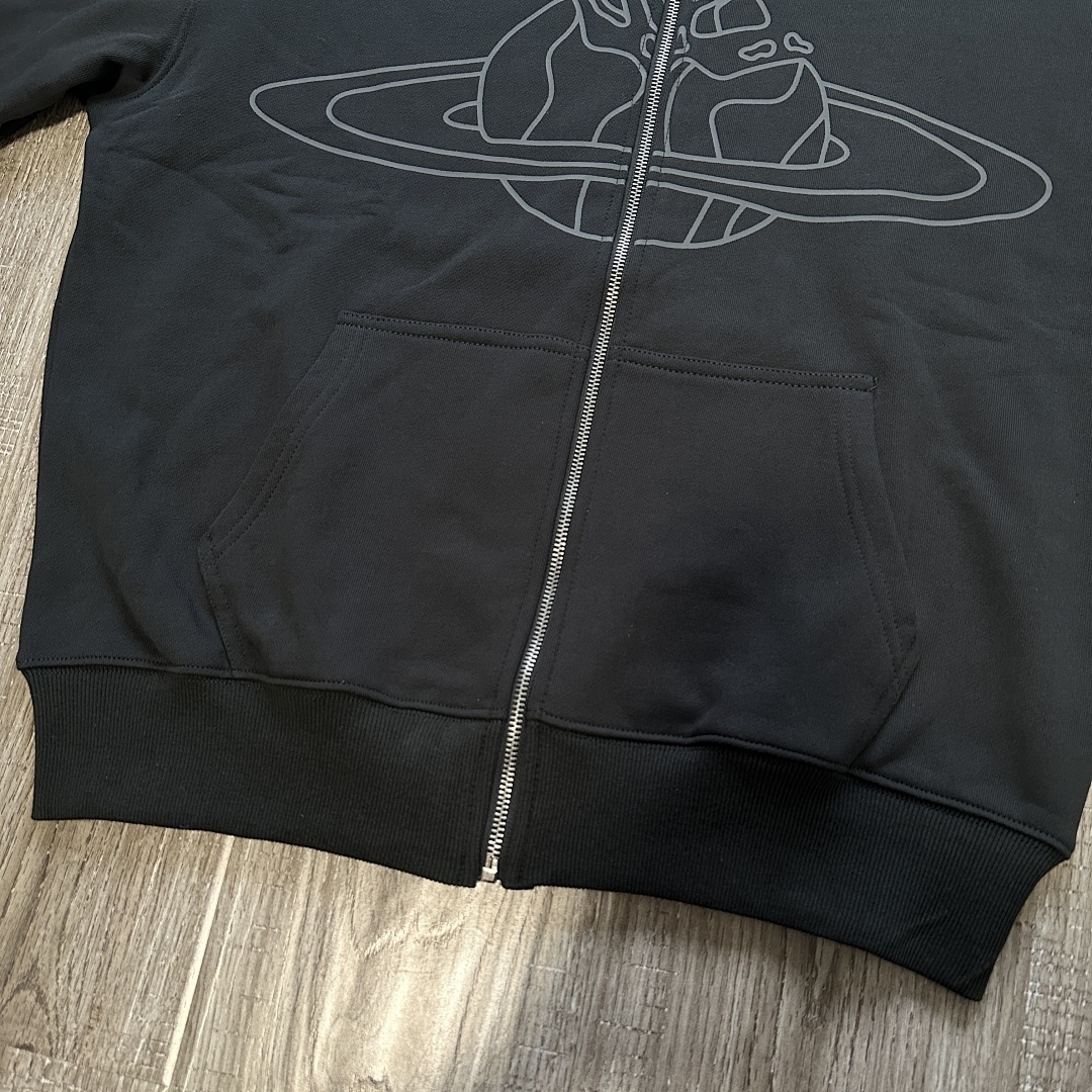 Other ¥185 Outer Space Zip Up Hoodie (Onyx) - Image 11