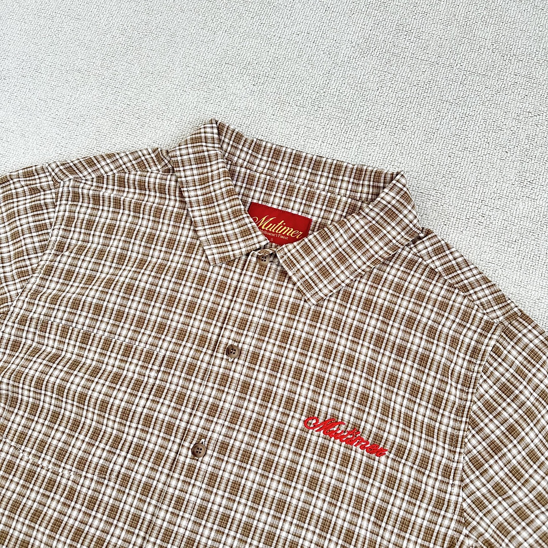 Other ¥130 (Mutime.Australiana Plaid Shirt｜Brown/Beige) - Image 8