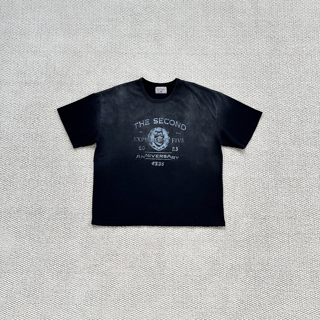 Other ¥105 (Exp5…The Second T-Shirt|Washed Black)