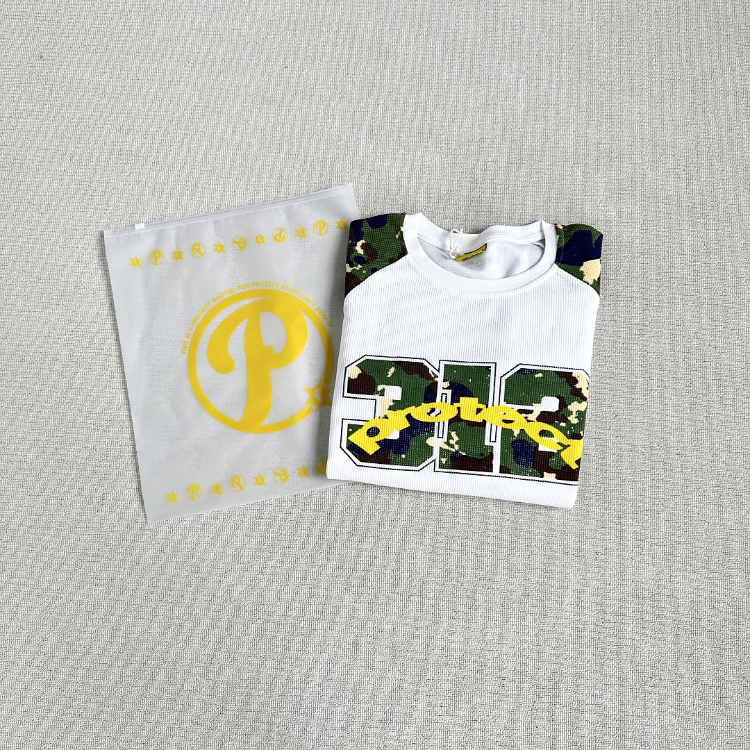 Other ¥145 (Pro…Waffle Crewneck Long- Sleeve Shirt ｜Black Camo/White (White Camo) - Image 24