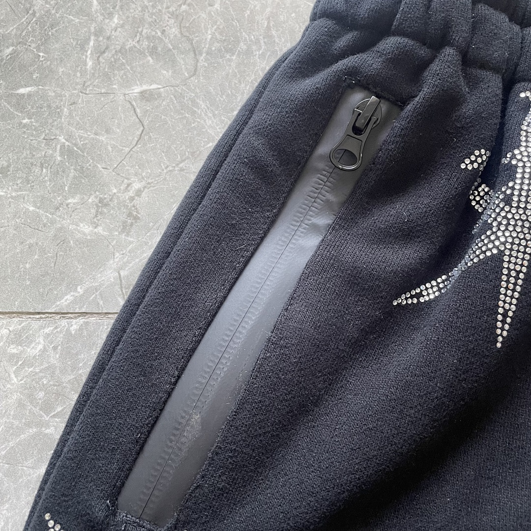 Other ¥185 Unknown London Dagger Rhinestone Shorts - Image 9