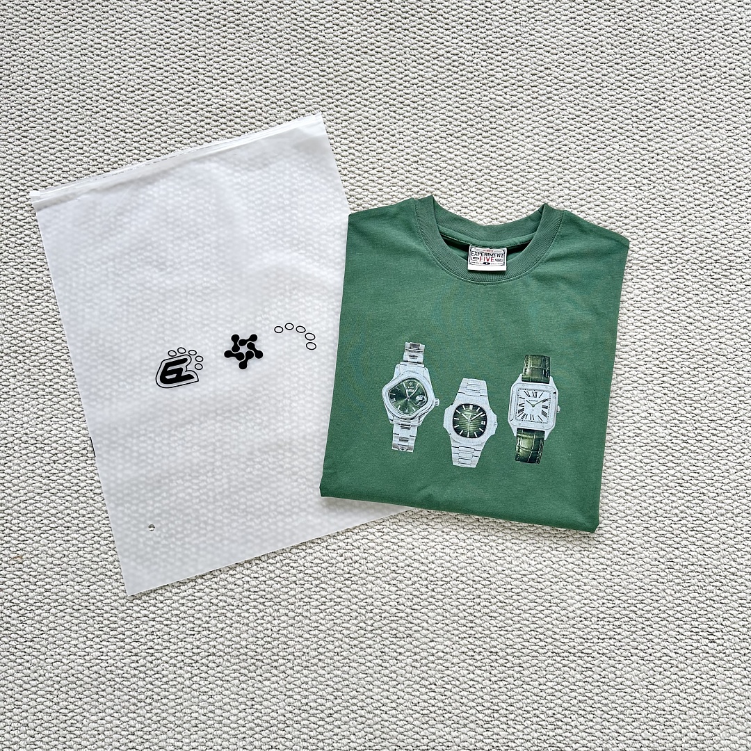 Other 💥¥79 (Experiment 5 Watch T-Shirt｜Green) - Image 4