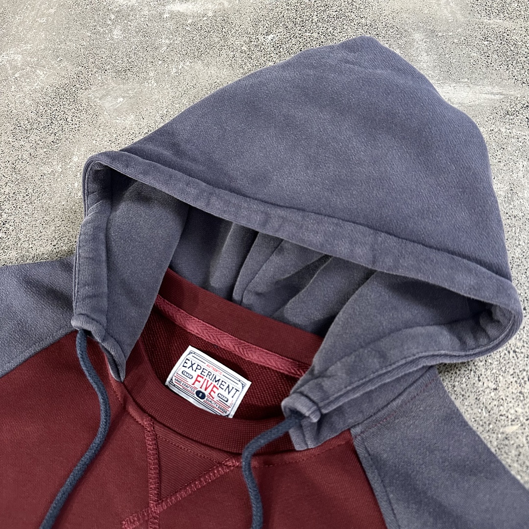 Other ¥239 (Exper…5 Hoodie｜Washed｜Red/Blue) - Image 9