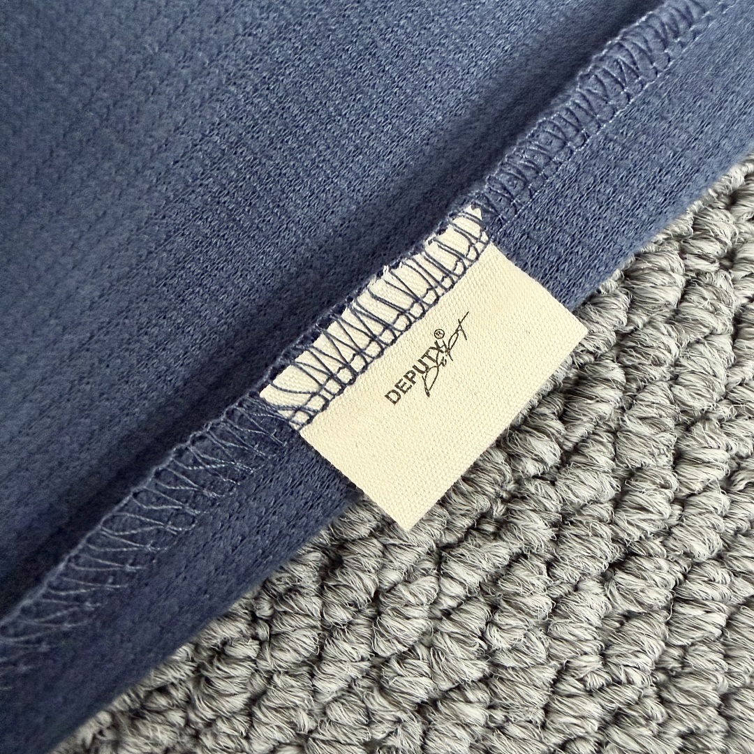 Other ¥109 (Depu… Basics Waffle Long-Sleeve Shirt ｜White｜Black｜Blue) - Image 43