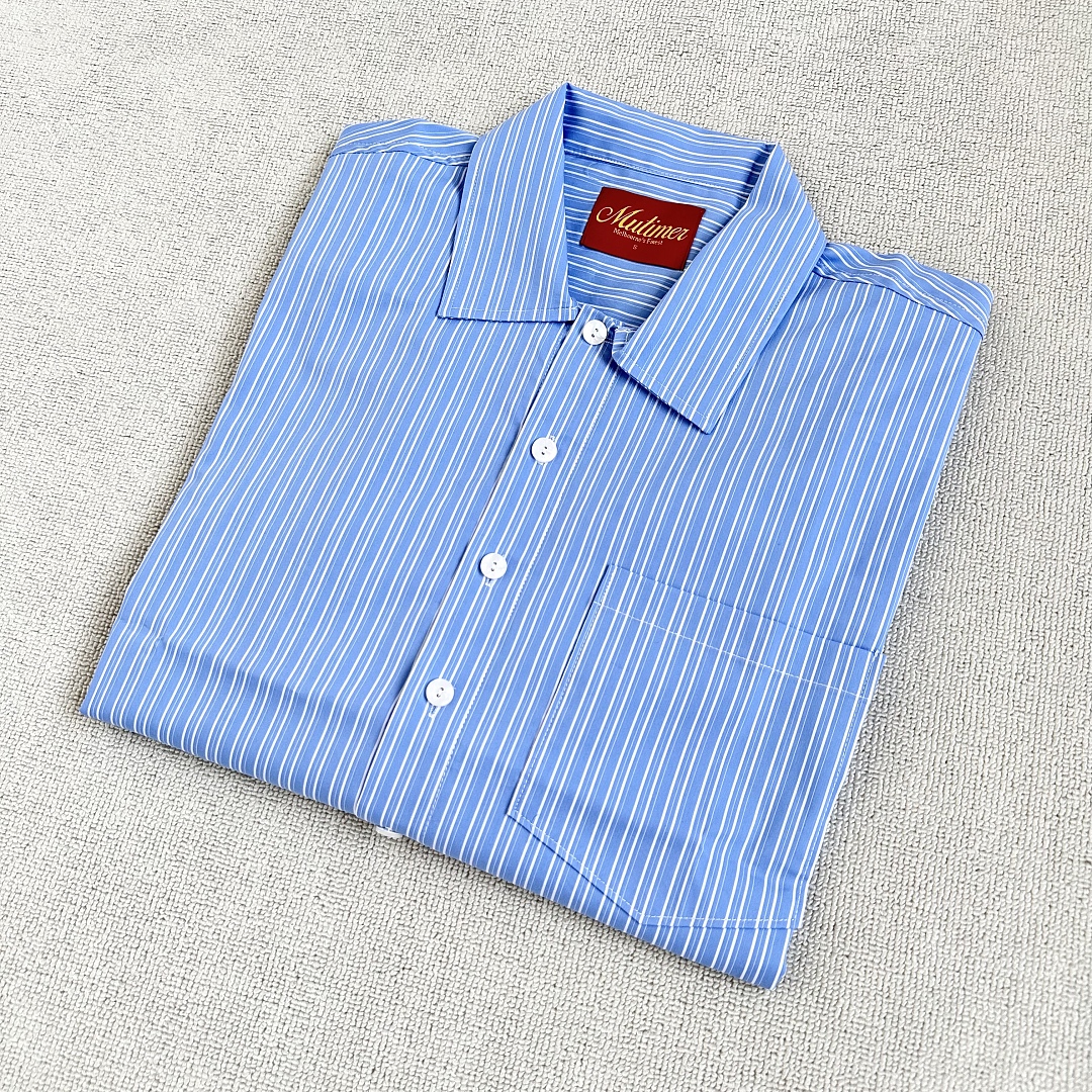 Other ¥139 (Mutim..Date Night Shirt Long Sleeves｜Blue) - Image 4