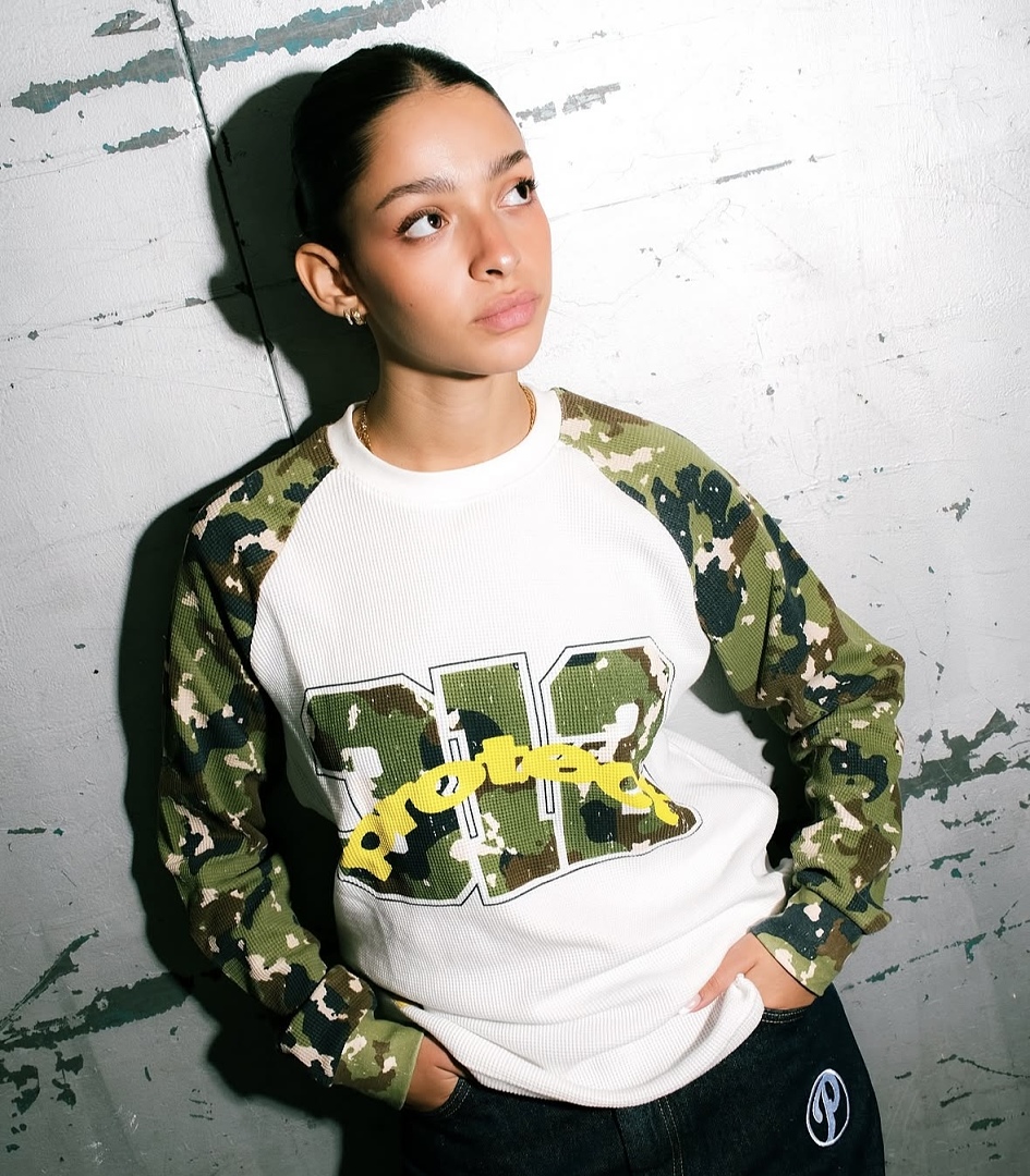 Other ¥145 (Pro…Waffle Crewneck Long- Sleeve Shirt ｜Black Camo/White (White Camo) - Image 43