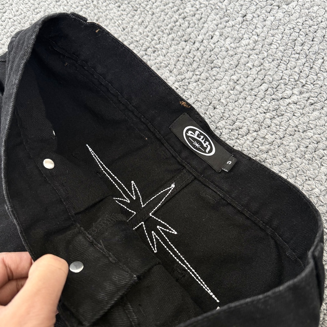 Other ¥195 (Divin…Dark Beast Denim Jeans｜Black) - Image 12