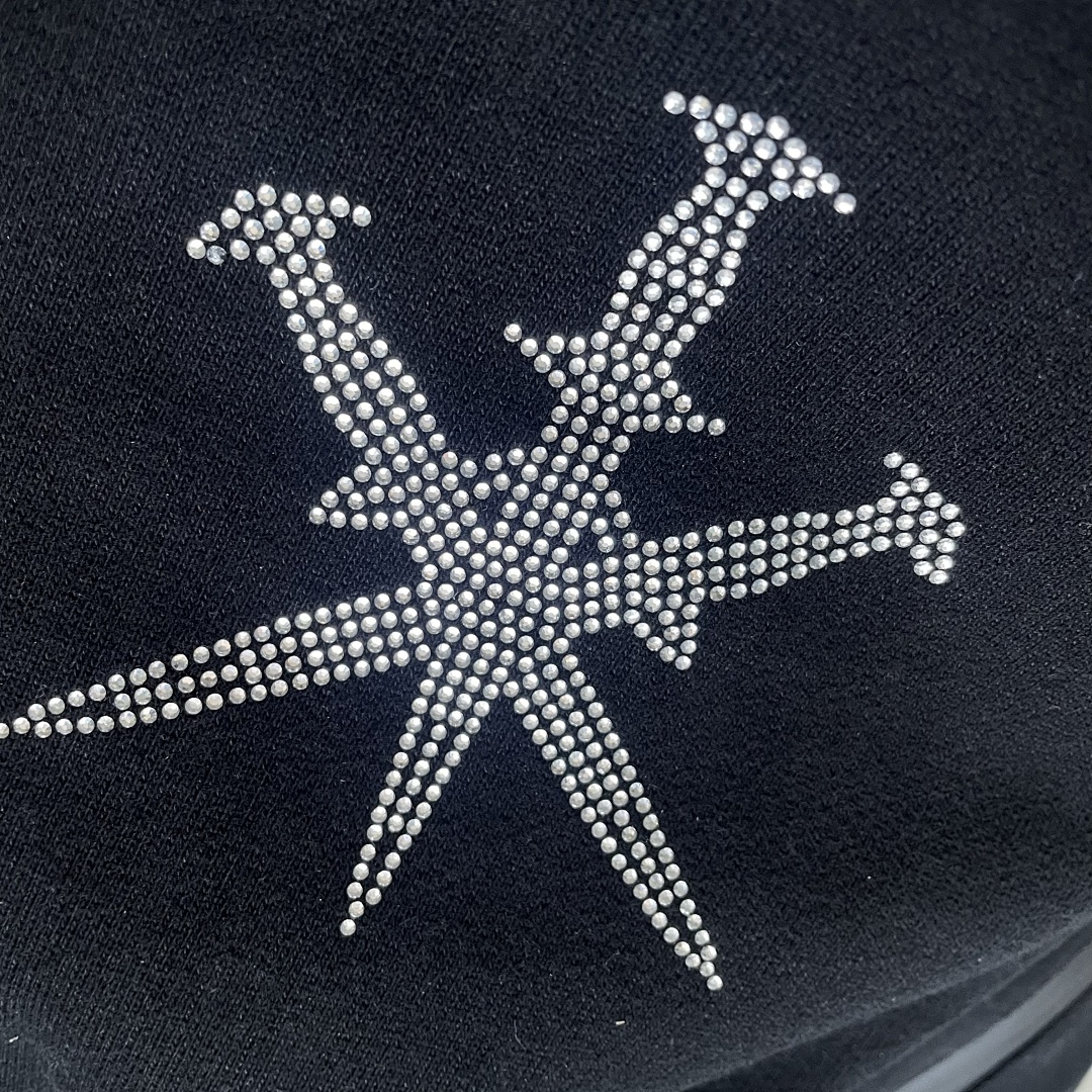 Other ¥185 Unknown London Dagger Rhinestone Shorts - Image 7