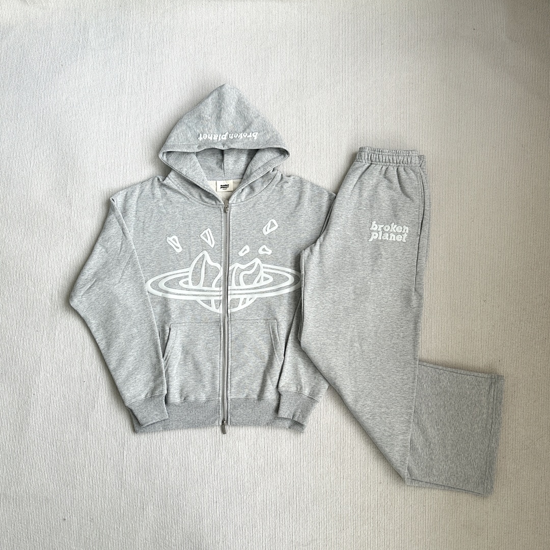 Other ¥ Zip Up Set - Heather (Gray), photo 1