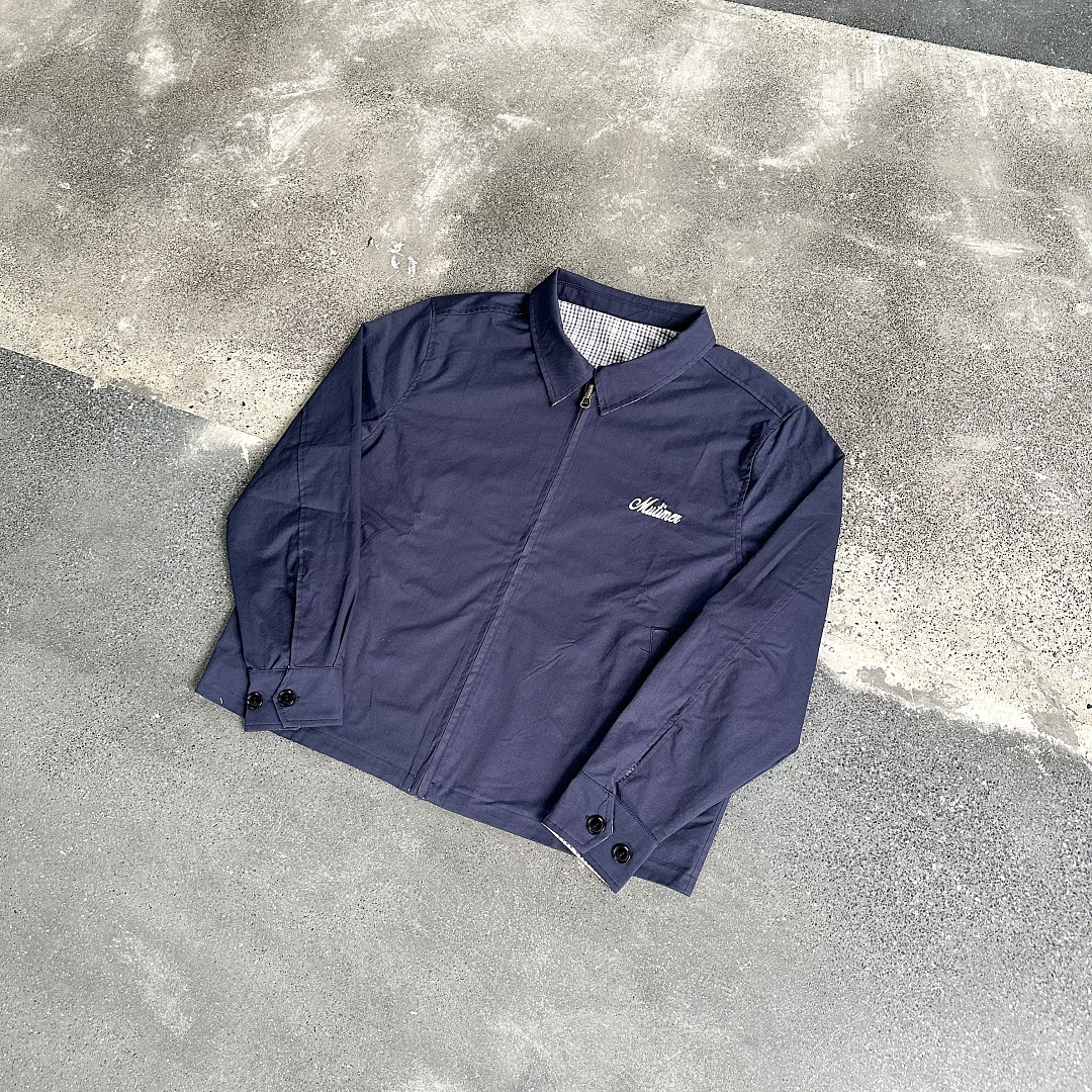 Other ¥239 (Mutim..Reversable Harrington Jacket|Blue)