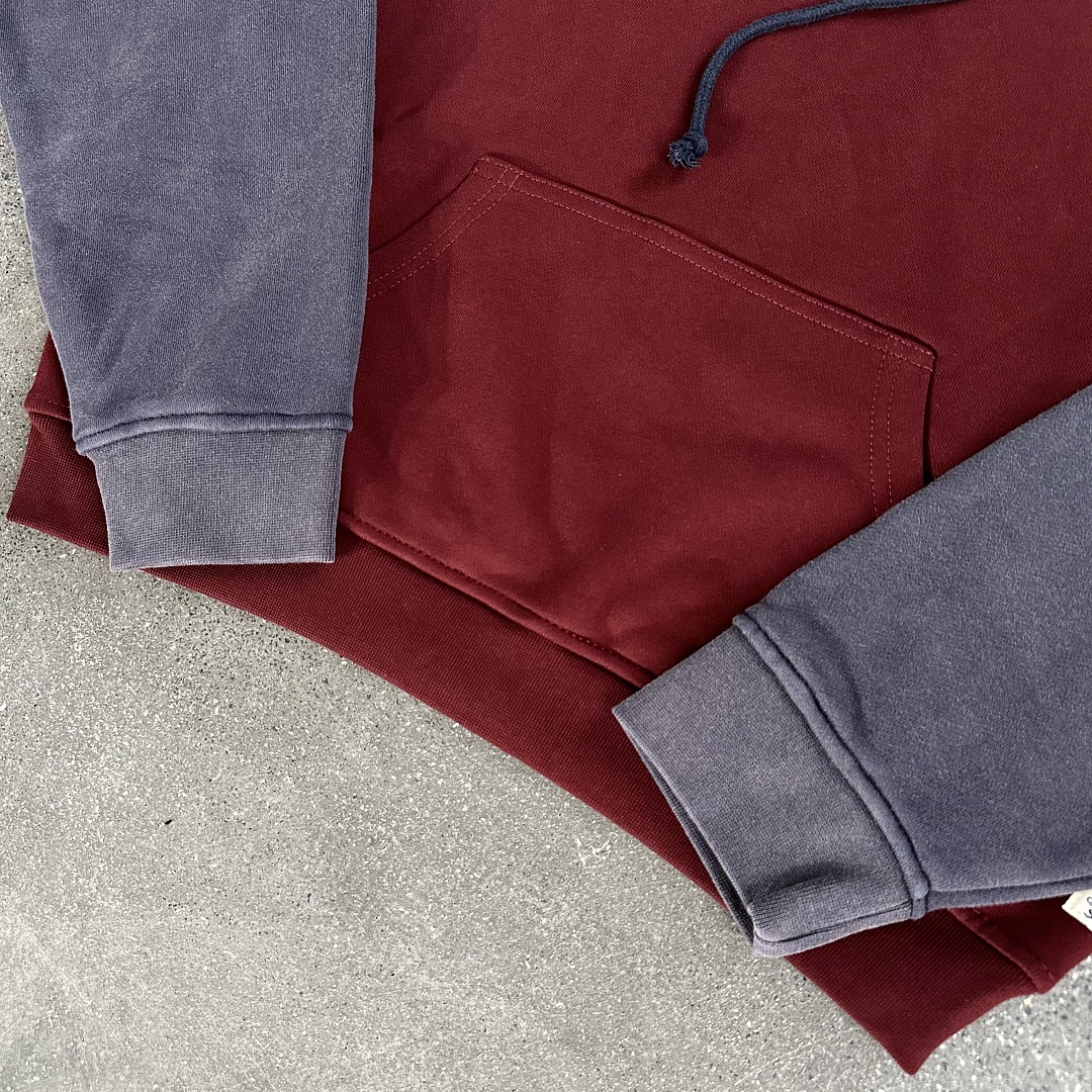 Other ¥239 (Exper…5 Hoodie｜Washed｜Red/Blue) - Image 12