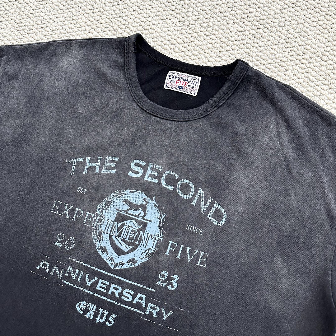 Other ¥105 (Exp5…The Second T-Shirt｜Washed Black) - Image 7