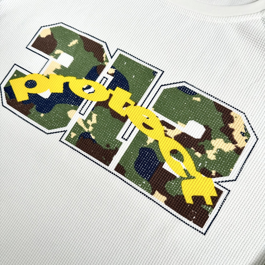 Other ¥145 (Pro…Waffle Crewneck Long- Sleeve Shirt ｜Black Camo/White (White Camo) - Image 32