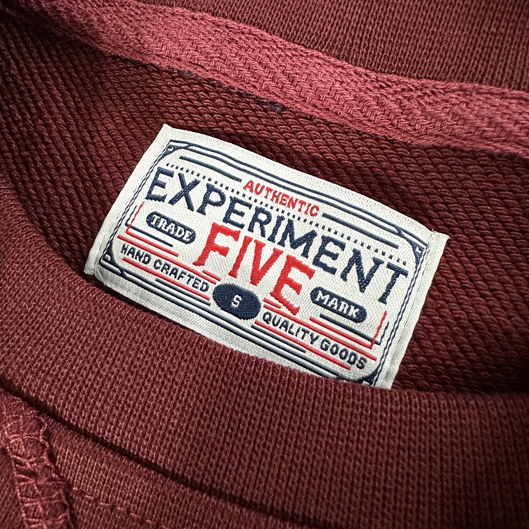 Other ¥239 (Exper…5 Hoodie｜Washed｜Red/Blue) - Image 10