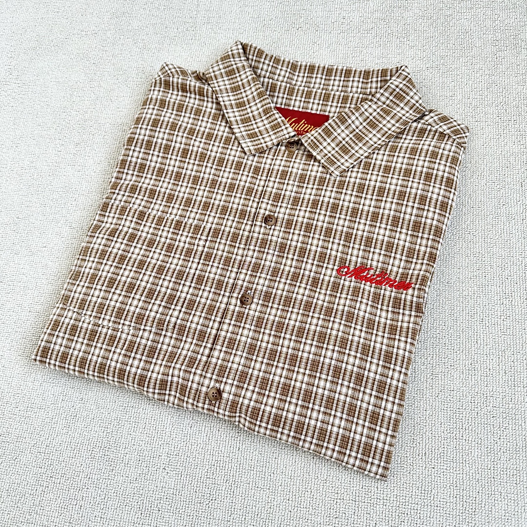 Other ¥130 (Mutime.Australiana Plaid Shirt｜Brown/Beige) - Image 6