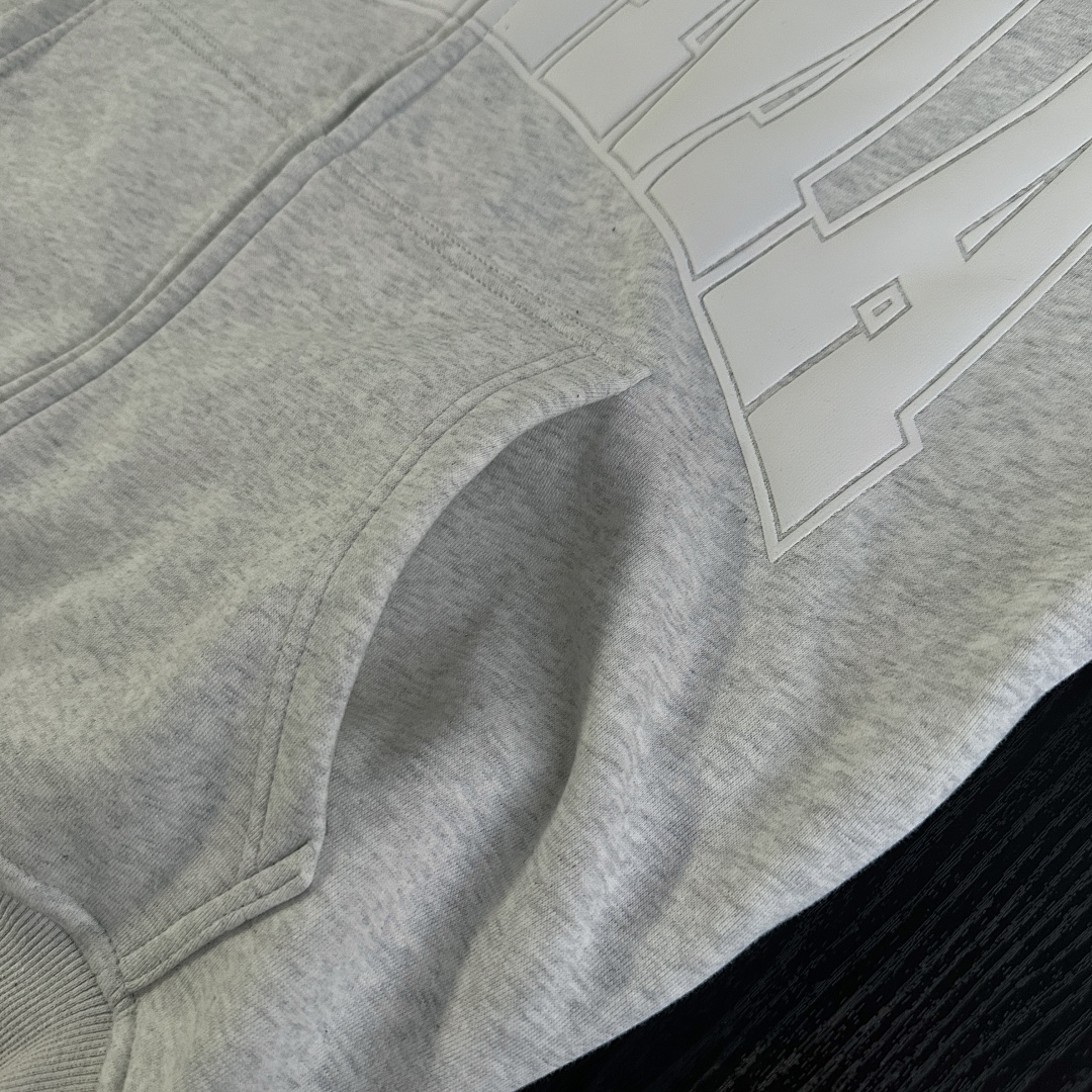 Other ¥384 DC Zip Up Hoodie (Gray/Black) - Image 12