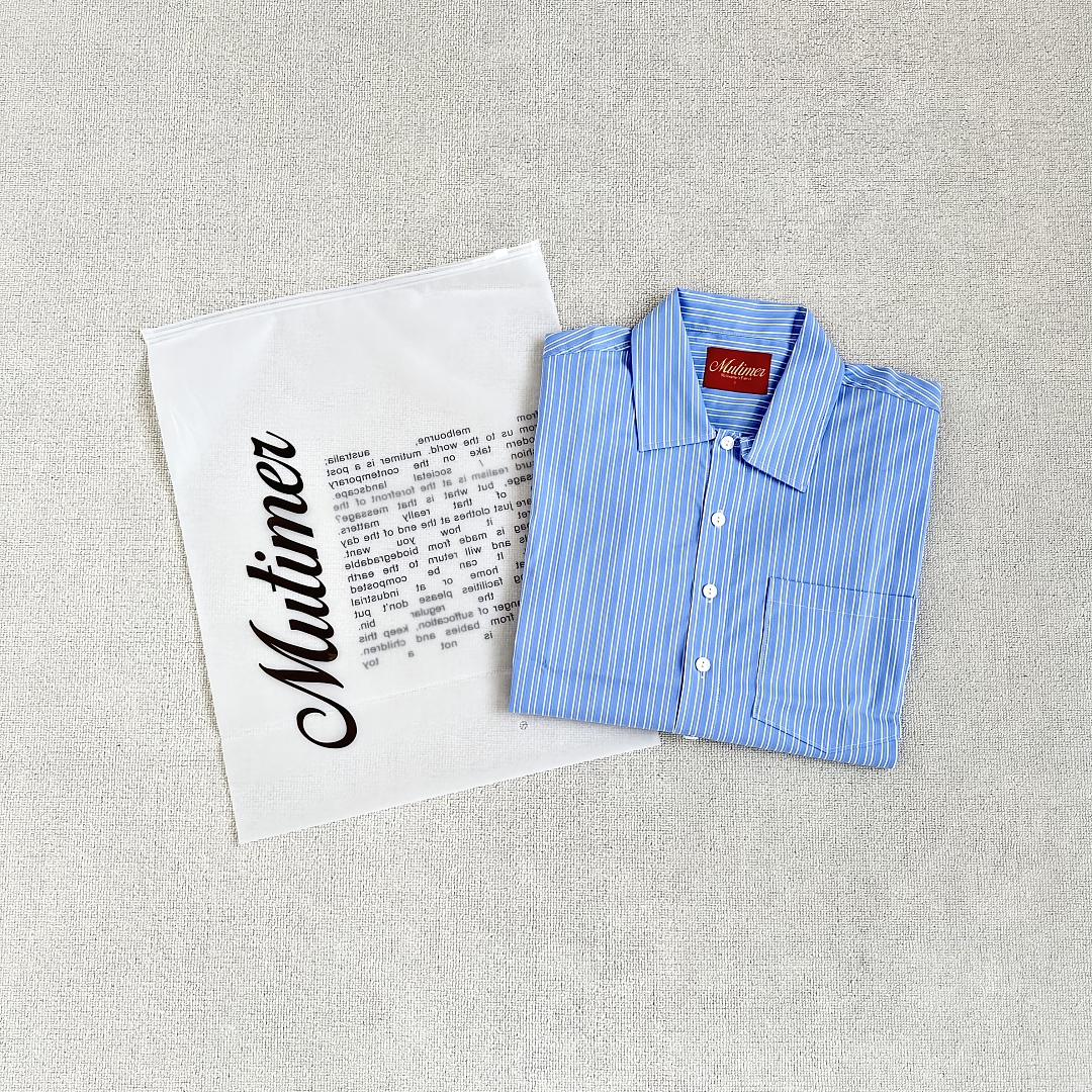 Other ¥139 (Mutim..Date Night Shirt Long Sleeves｜Blue) - Image 3
