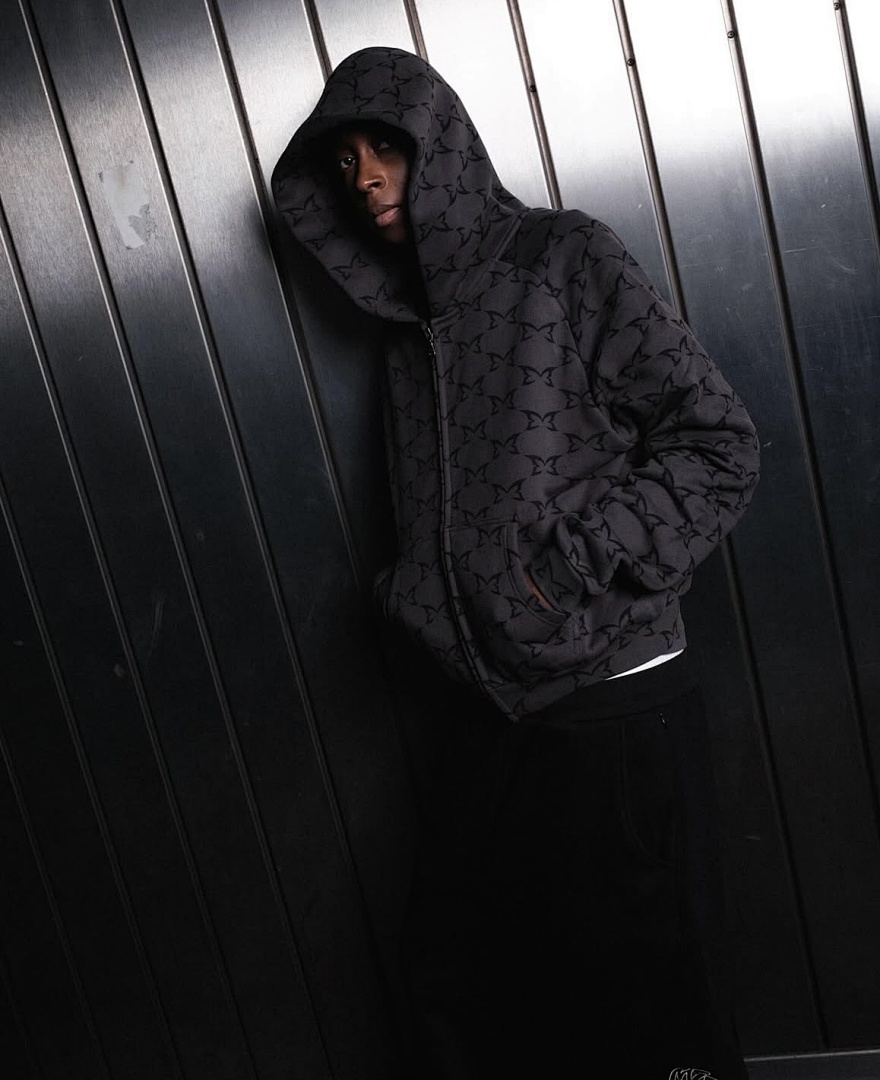 Other 💥99 (Mertra Monogram Zip Hoodie/Dark Grey) - Image 2