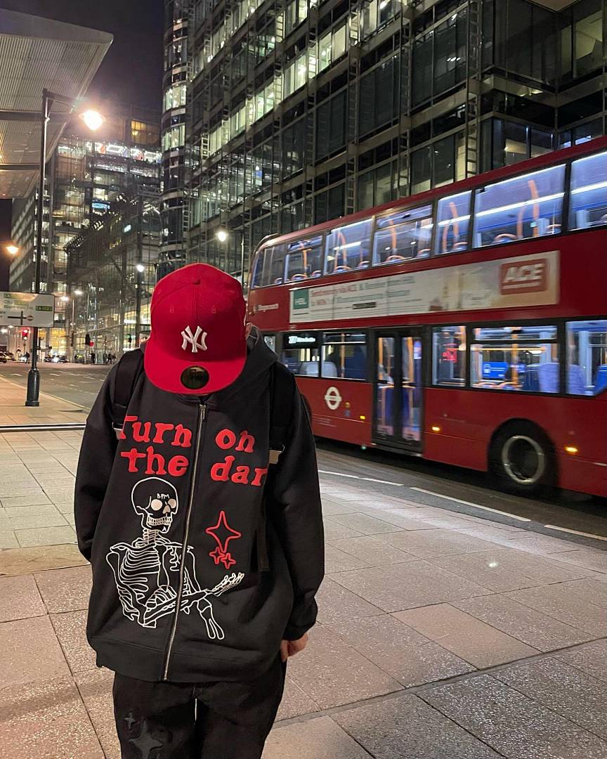 Other 💥¥99 2.0 Turn On The Dark Skeleton Zip Up Hoodie - Image 24