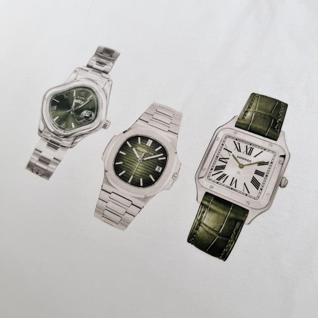 Other 💥¥79 (Experiment Five Watch T-Shirt｜White) - Image 10