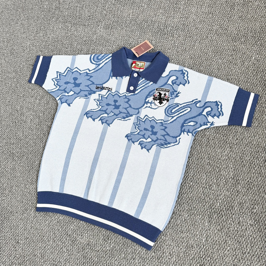 ¥139 (Vesc…England Knitted Jersey｜Blue), photo 1