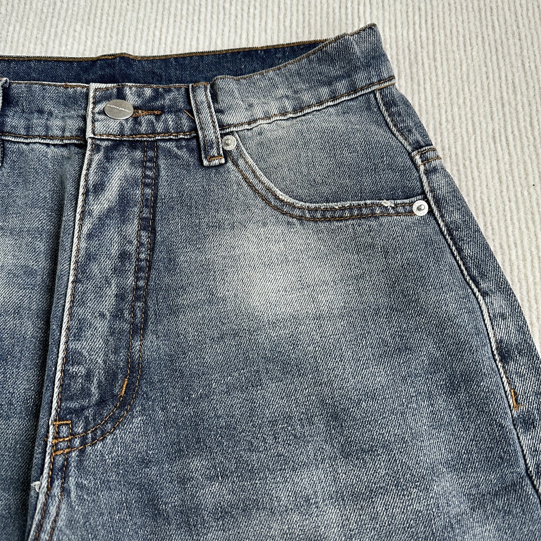 Other ¥209 Denim Jeans (Washed Bue) - Image 19