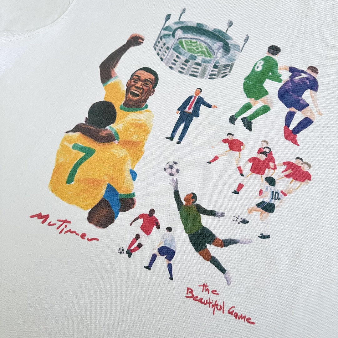 Other ¥89 (Mutim..Beautiful Game Tee｜White) - Image 10