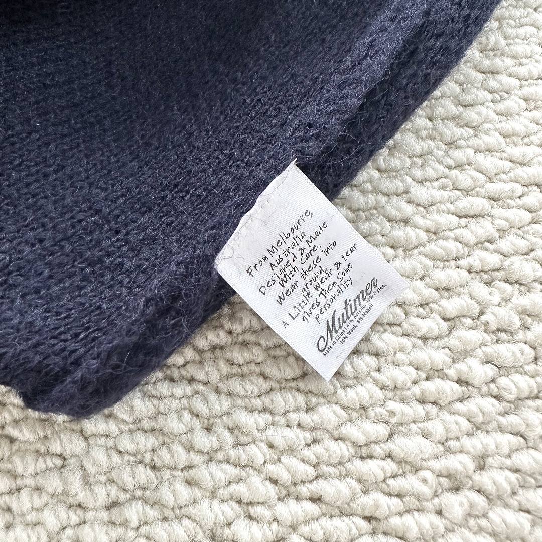 Other ¥185 (Muti…Mohair Knit｜Navy Blue) - Image 15