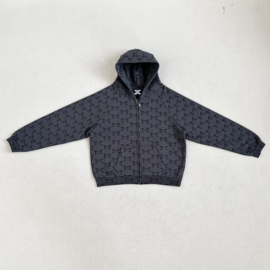 Other 💥99 (Mertra Monogram Zip Hoodie/Dark Grey)