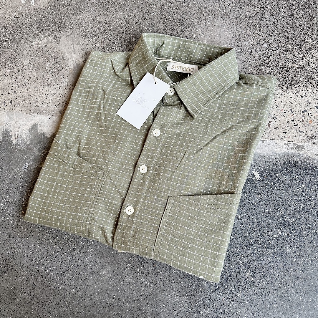 Other ¥189 (Systemi* SoHo Lounge Flannel Shirt｜Green) - Image 5
