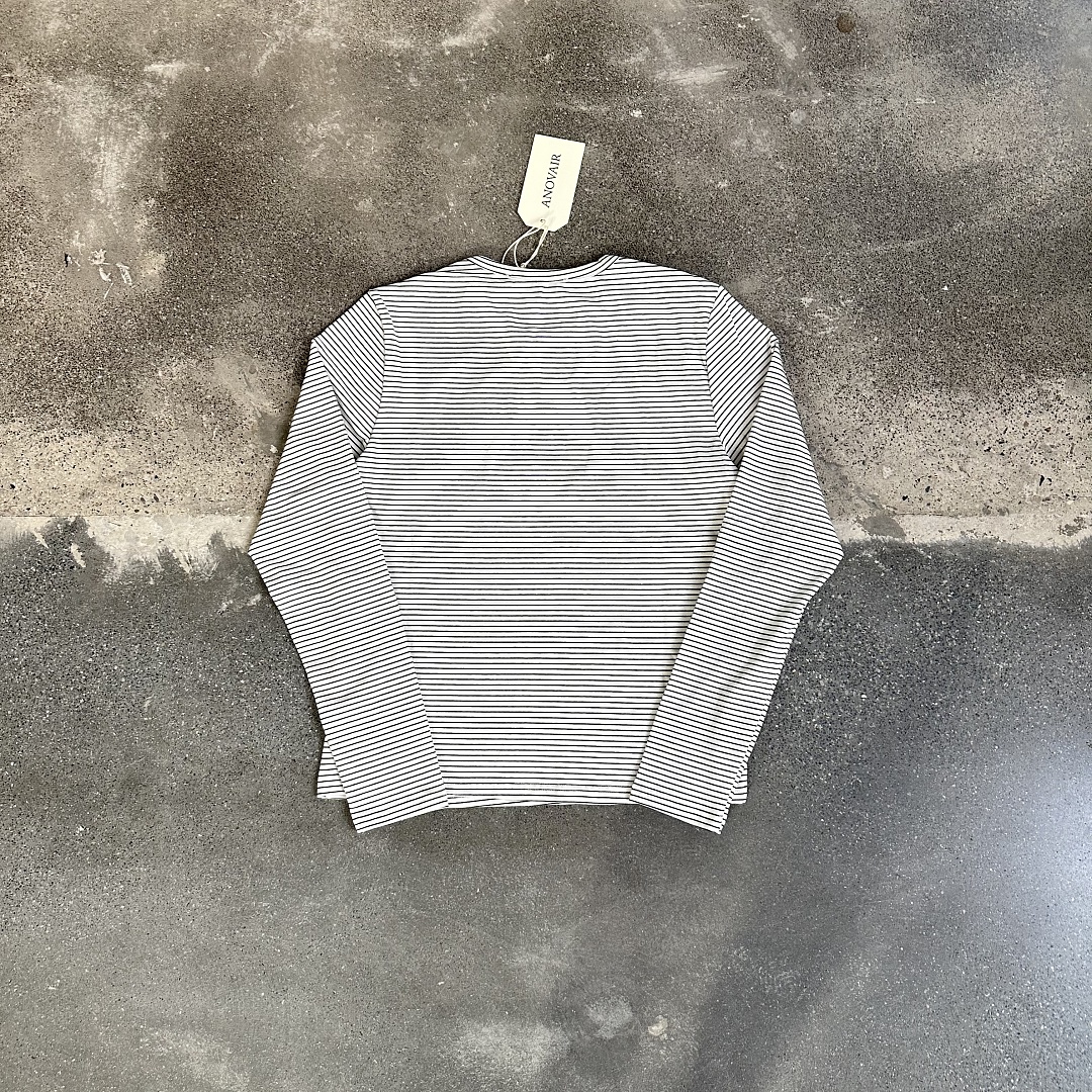Other ¥85 (Anovai* Breton Striped Shirt｜Black) - Image 12