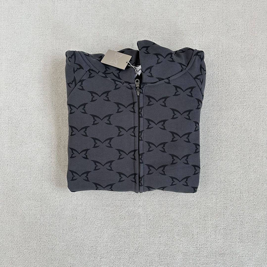 Other 💥99 (Mertra Monogram Zip Hoodie/Dark Grey) - Image 7