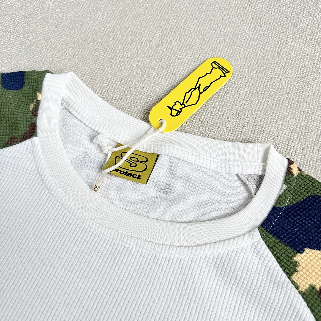 Other ¥145 (Pro…Waffle Crewneck Long- Sleeve Shirt ｜Black Camo/White (White Camo) - Image 29