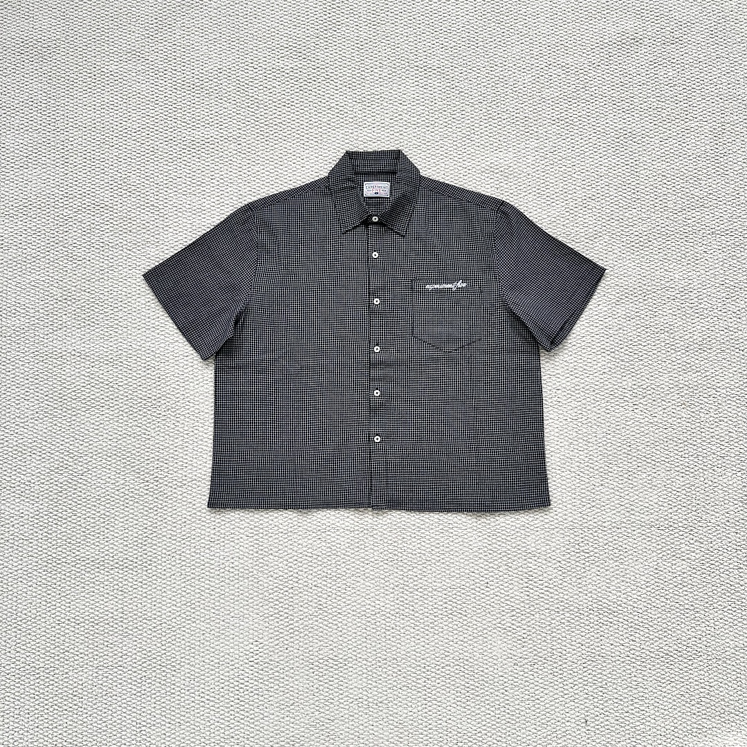 Other 💥¥99 (Experiment 5 Plaid Shirt｜Black), photo 1