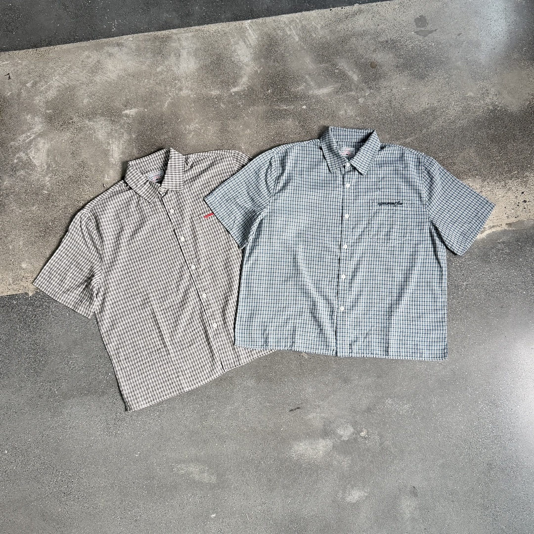 ¥129 (Exper…5 Shirt｜Navy｜Brown), photo 1