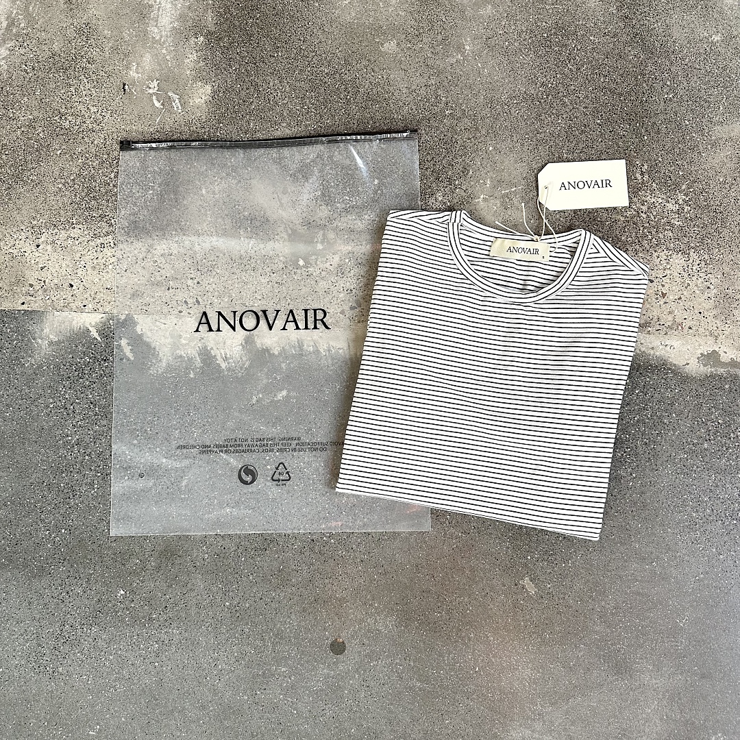 Other ¥85 (Anovai* Breton Striped Shirt｜Black) - Image 5