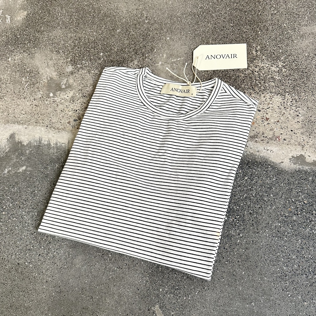 Other ¥85 (Anovai* Breton Striped Shirt｜Black) - Image 6