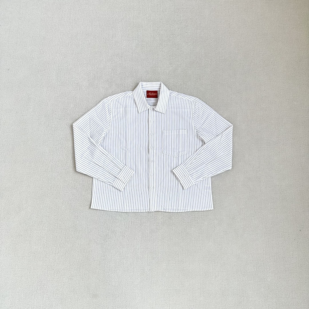 ¥139 (Mutime.Date Night Long Sleeves Shirt｜White), photo 1