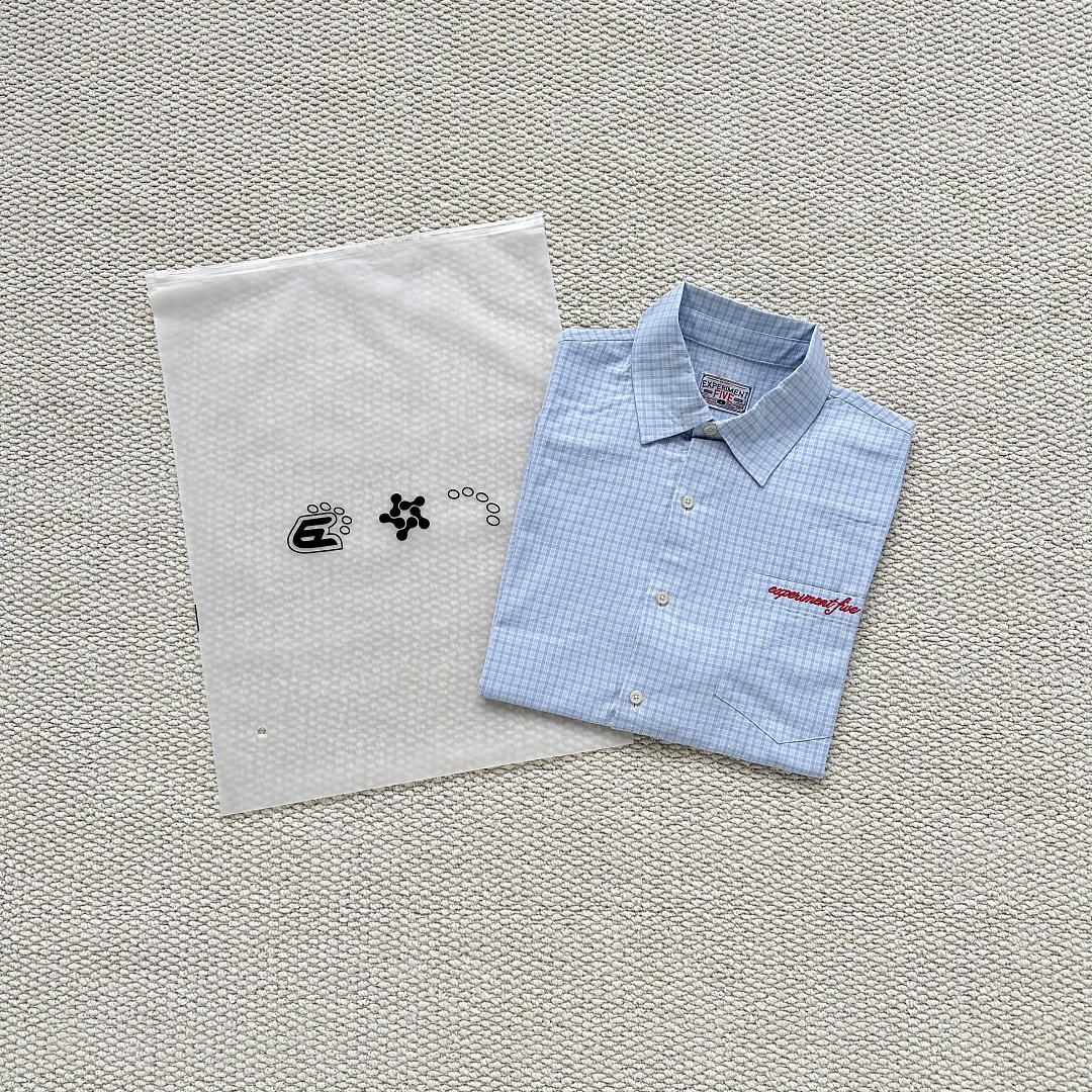 Other 💥¥99 (Experiment 5 Plaid Shirt｜Blue) - Image 6