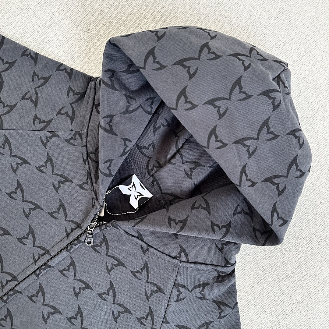 Other 💥99 (Mertra Monogram Zip Hoodie/Dark Grey) - Image 10